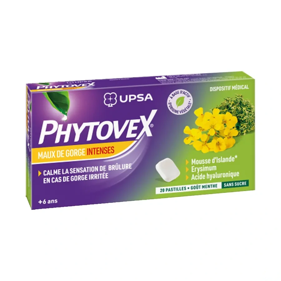 Phytovex Pastilles Maux de Gorge Intenses