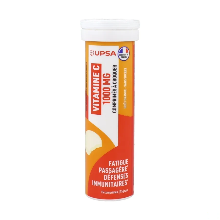 UPSA Vitamine C 1000mg comprimés à croquer