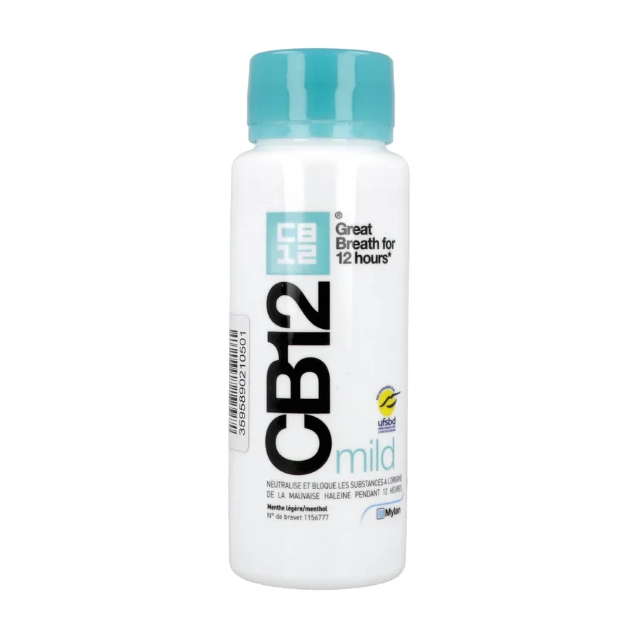 CB12 Mild Bain de Bouche Menthe Légère