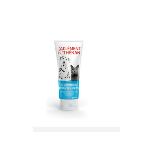 Clément Thékan Shampooing Peaux Sensibles Chien et Chat