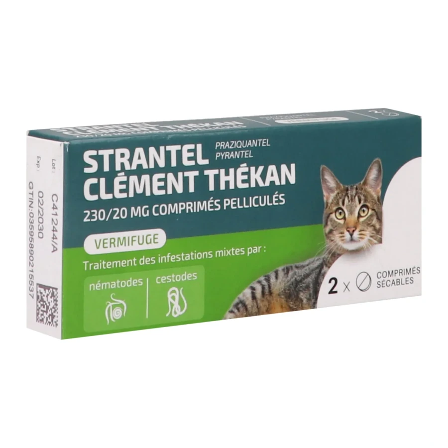 Strantel Vermifuge Chat