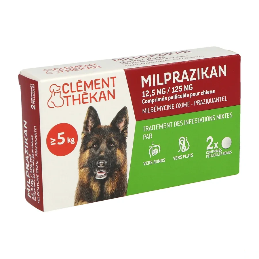 Milprazikan Vermifuge Chien
