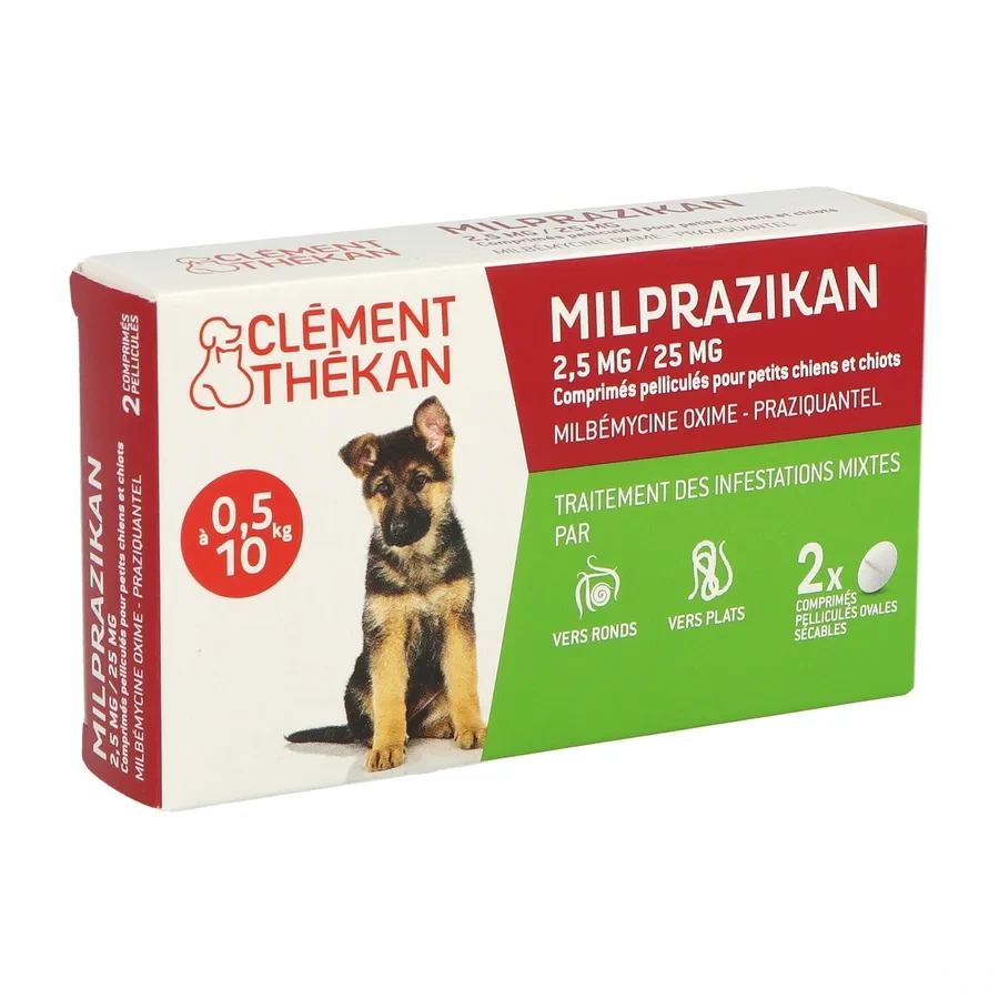 Milprazikan Vermifuge Chien