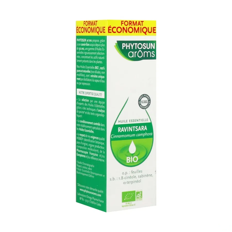 Phytosun Arôms Huile Essentielle Ravintsara Bio