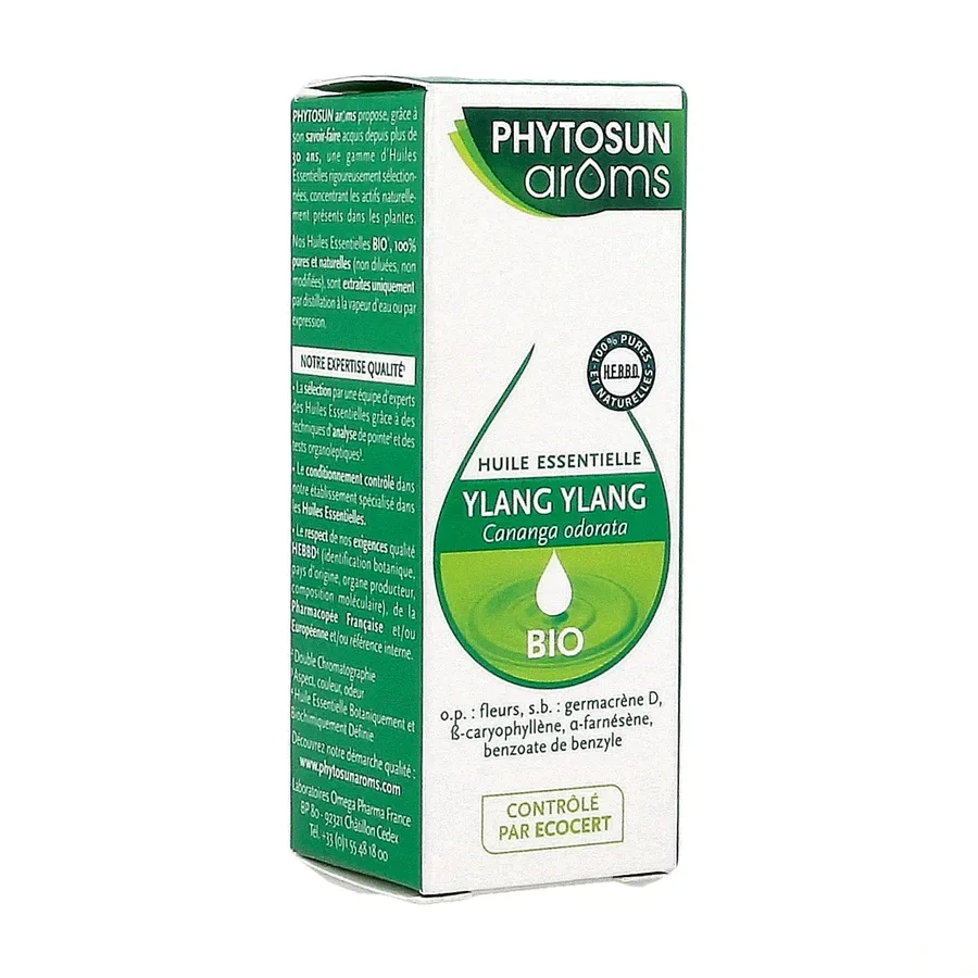 Phytosun Arôms Huile Essentielle Ylang Ylang Bio