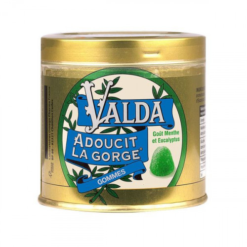 Valda Gommes pour Adoucir la Gorge