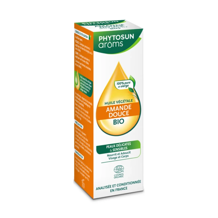 Phytosun Aroms Huile Végétale d'Amande Douce Bio