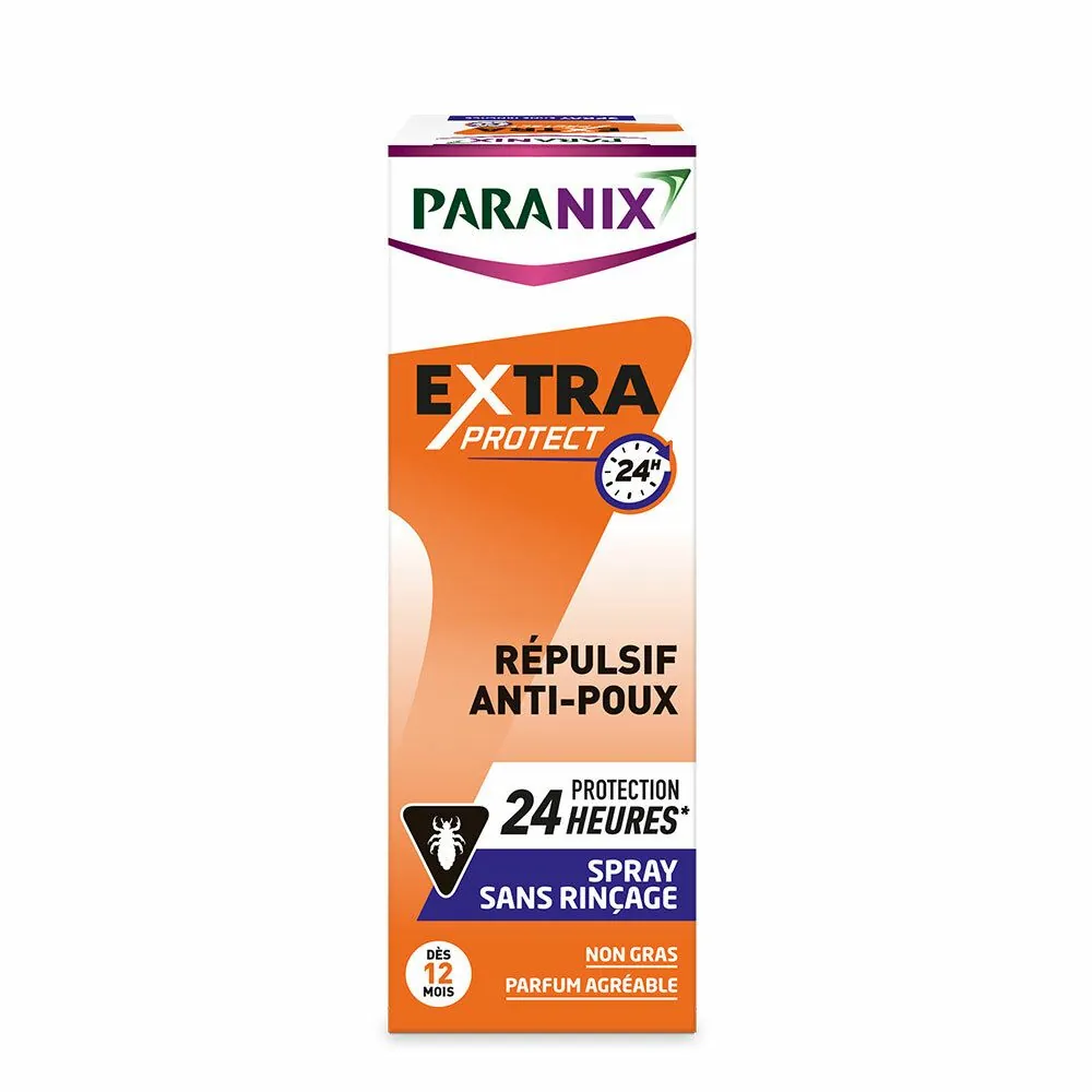 Paranix Spray Répulsif Anti-Poux Sans Rinçage
