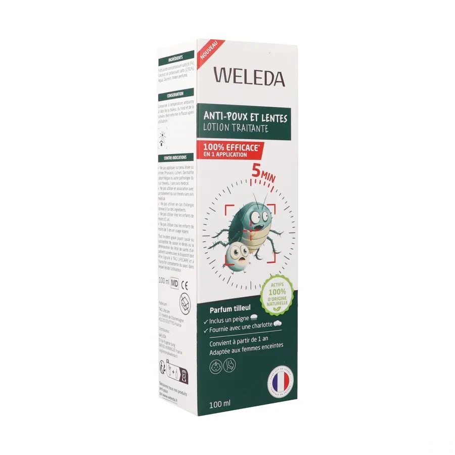 Weleda Lotion Anti-Poux et Lentes