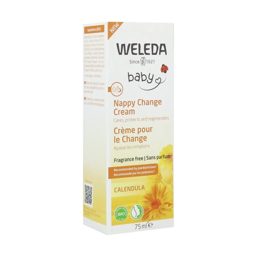 Weleda Bébé Calendula Crème pour le change Bio