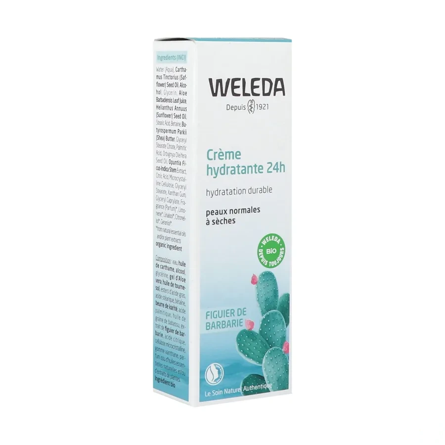 Weleda Crème Hydratante 24h Figuier de Barbarie Bio