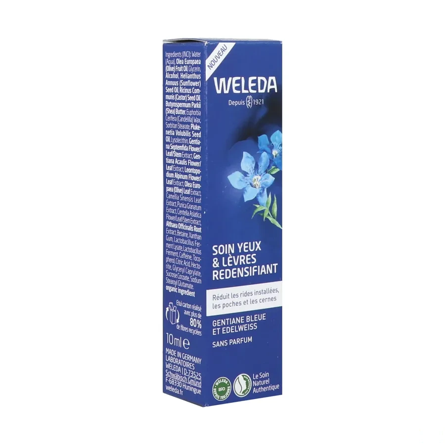 Weleda Soin Yeux & Lèvres Redensifiant Gentiane Bio
