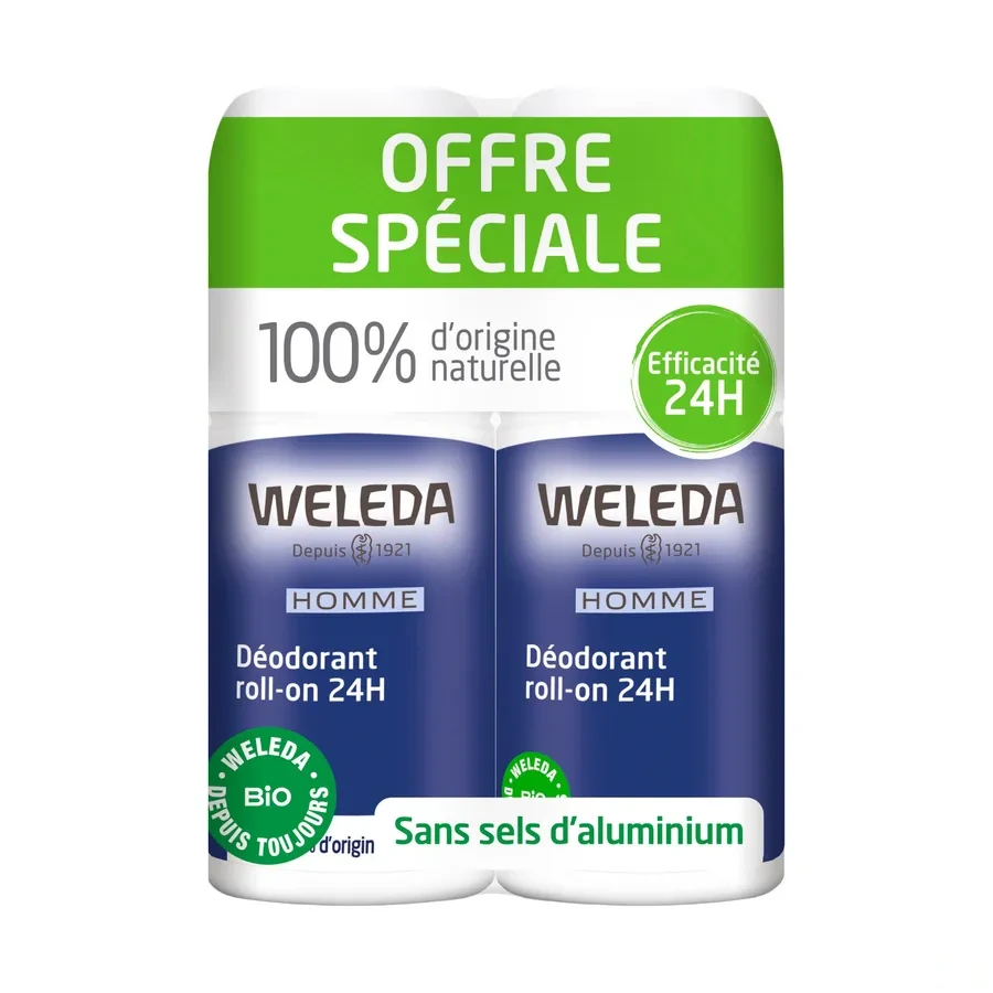 Weleda Déodorant Roll-on 24h Homme