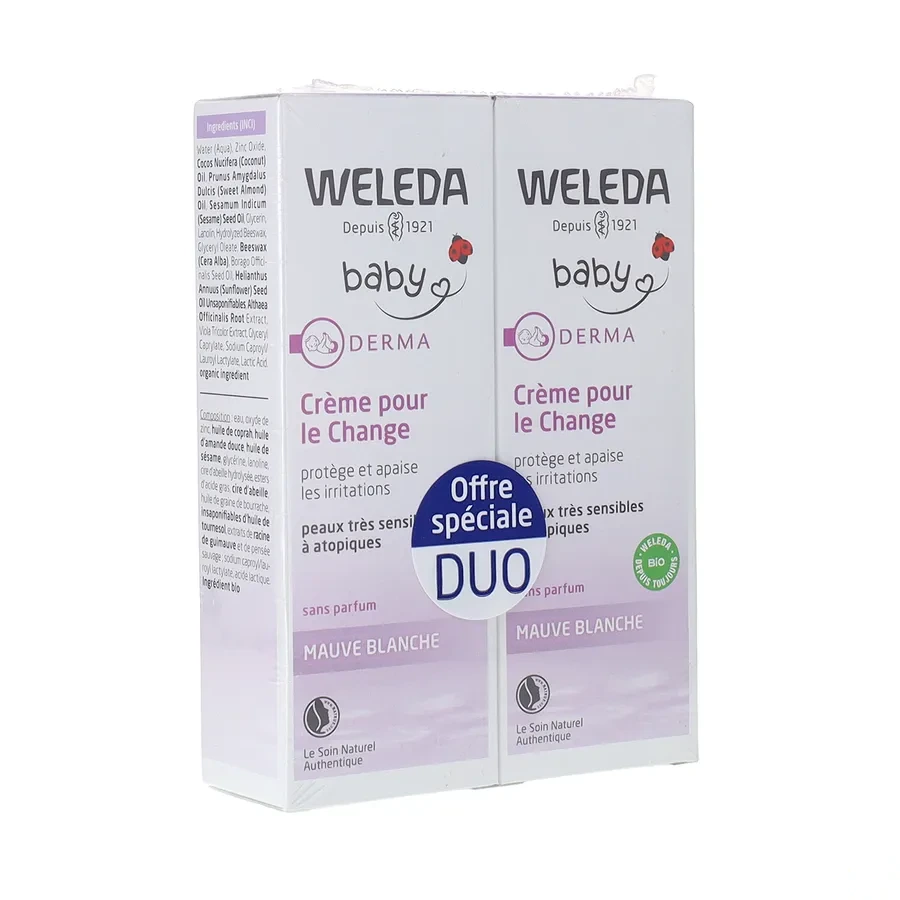 Weleda Crème pour le Change 3 en 1