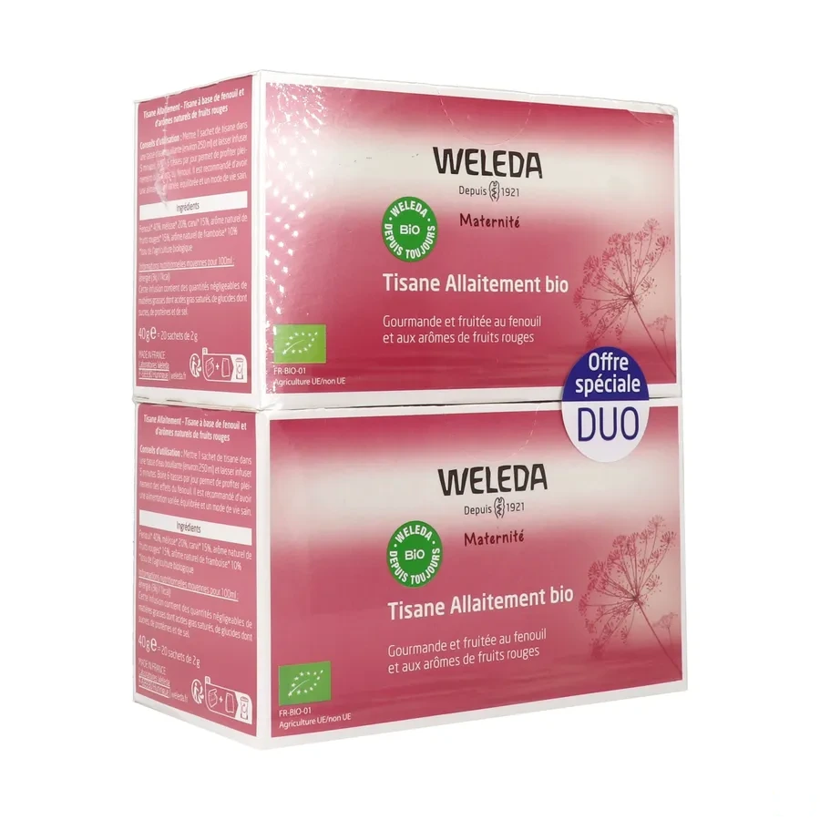 Weleda Maternité Tisane Allaitement Fruits Rouges