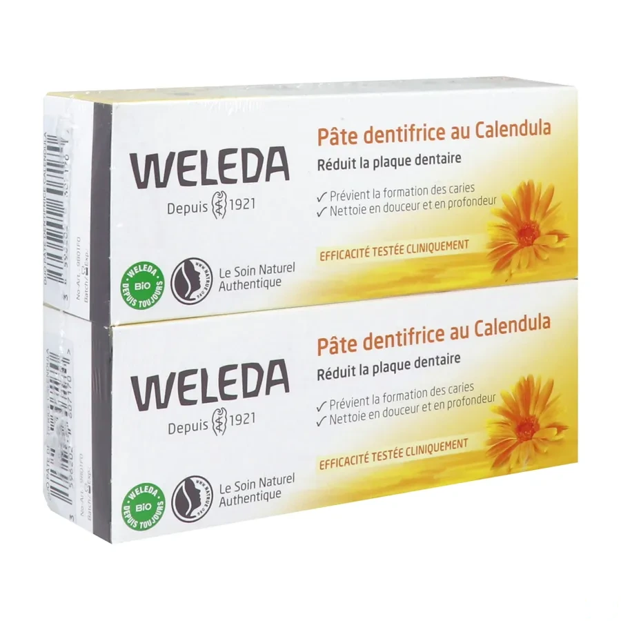 Weleda Pâte Dentifrice au Calendula