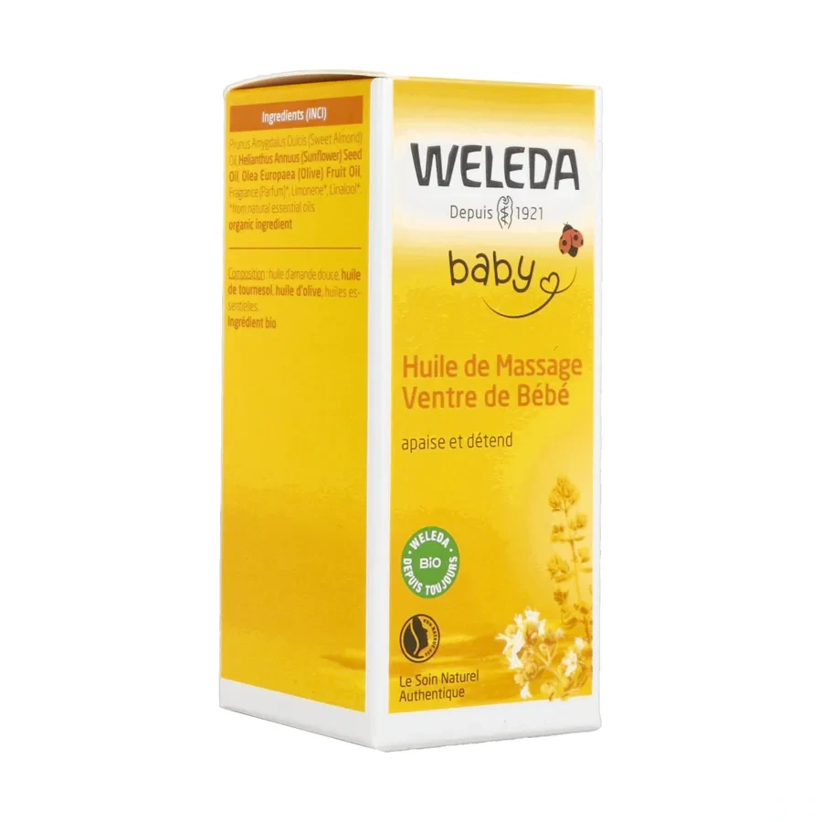 Weleda Huile de Massage Ventre de Bébé