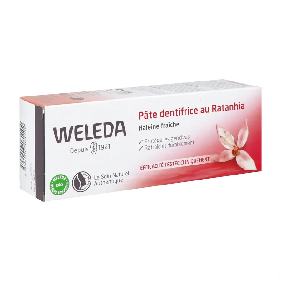 Weleda Pâte Dentifrice au Ratanhia