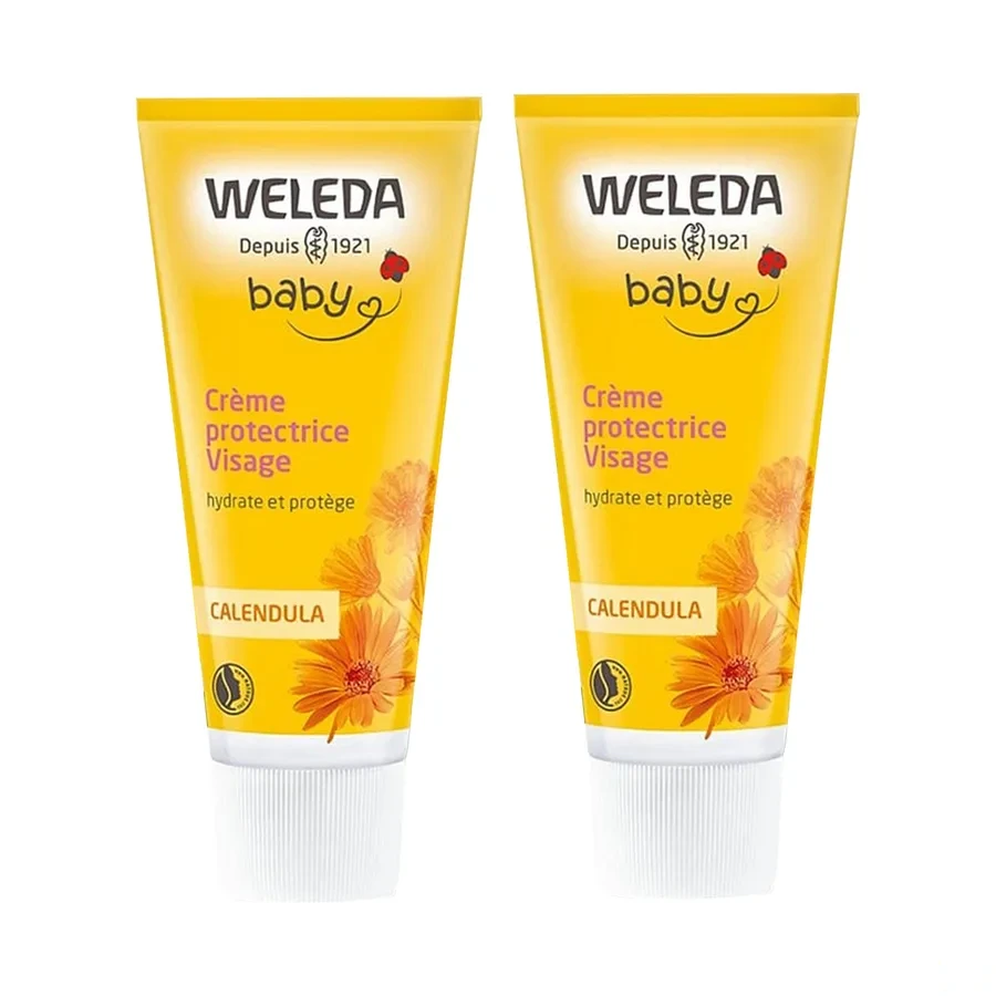 Weleda Bébé Calendula Crème Protectrice Visage Bio