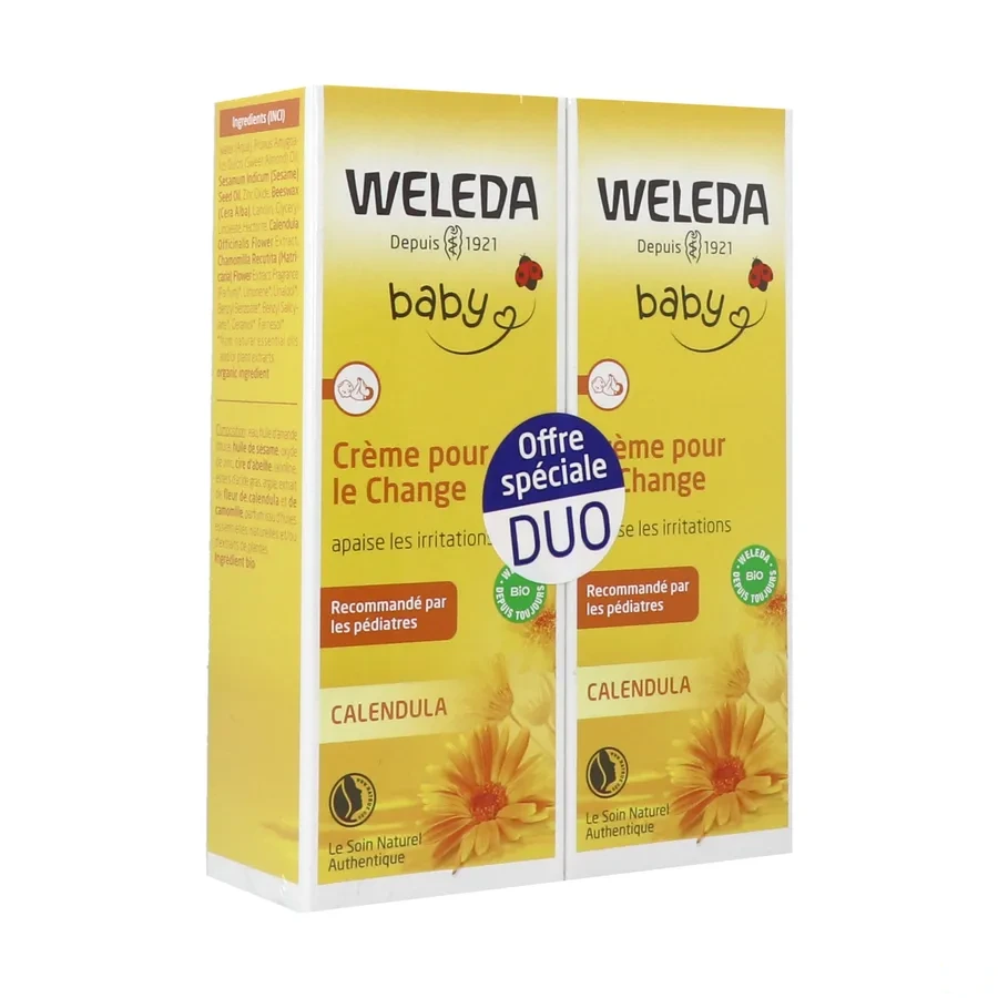 Weleda Bébé Calendula Crème pour le change Bio