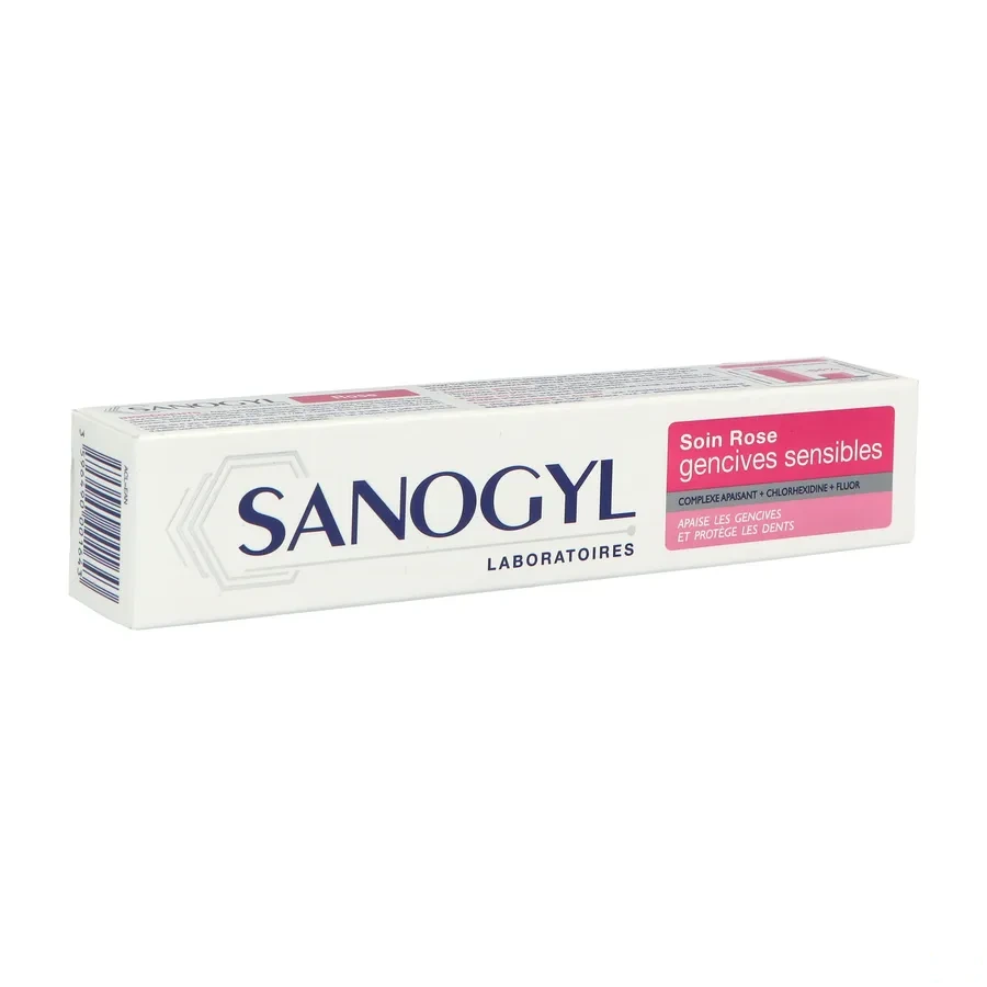 Sanogyl Dentifrice Soin Rose Gencives Sensibles