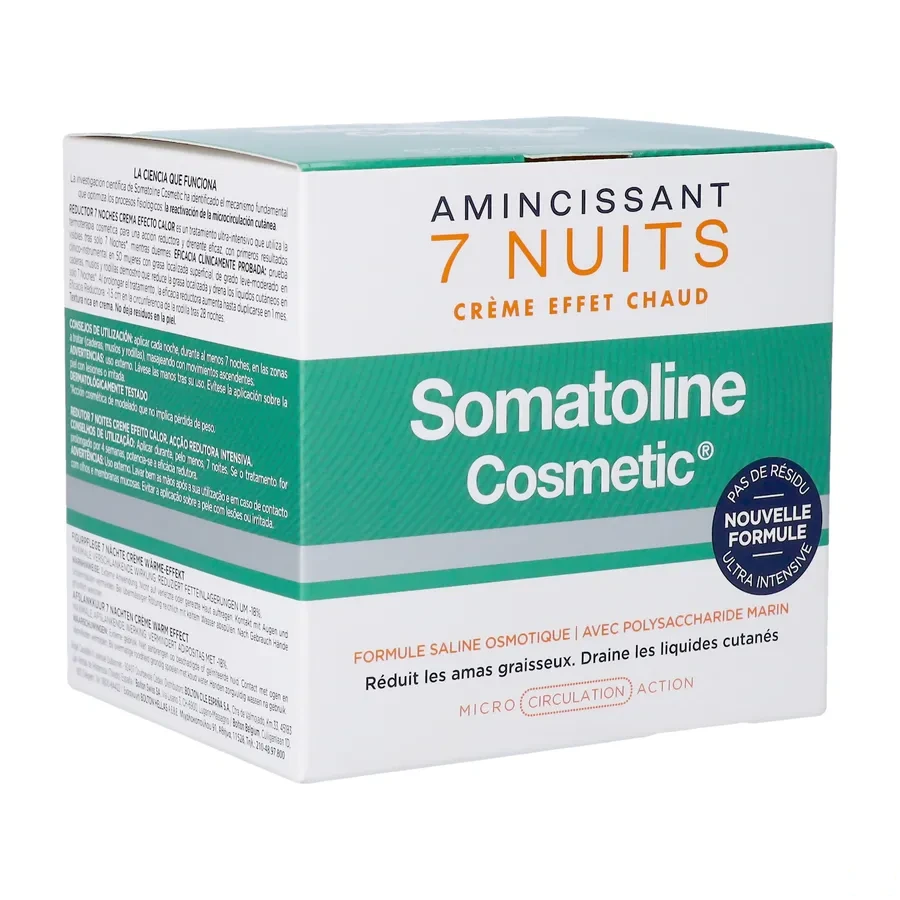 Somatoline Cosmetic Amincissant 7 Nuits Crème Effet Chaud