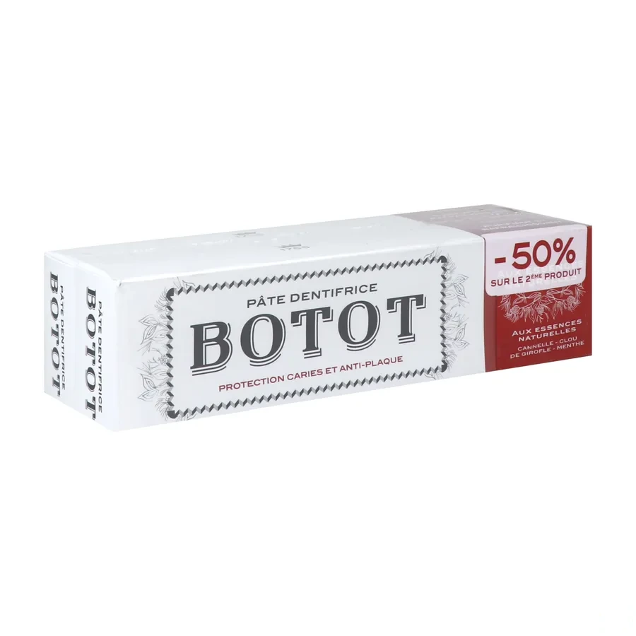 Botot Dentifrice Cannelle Clou de Girofle Menthe