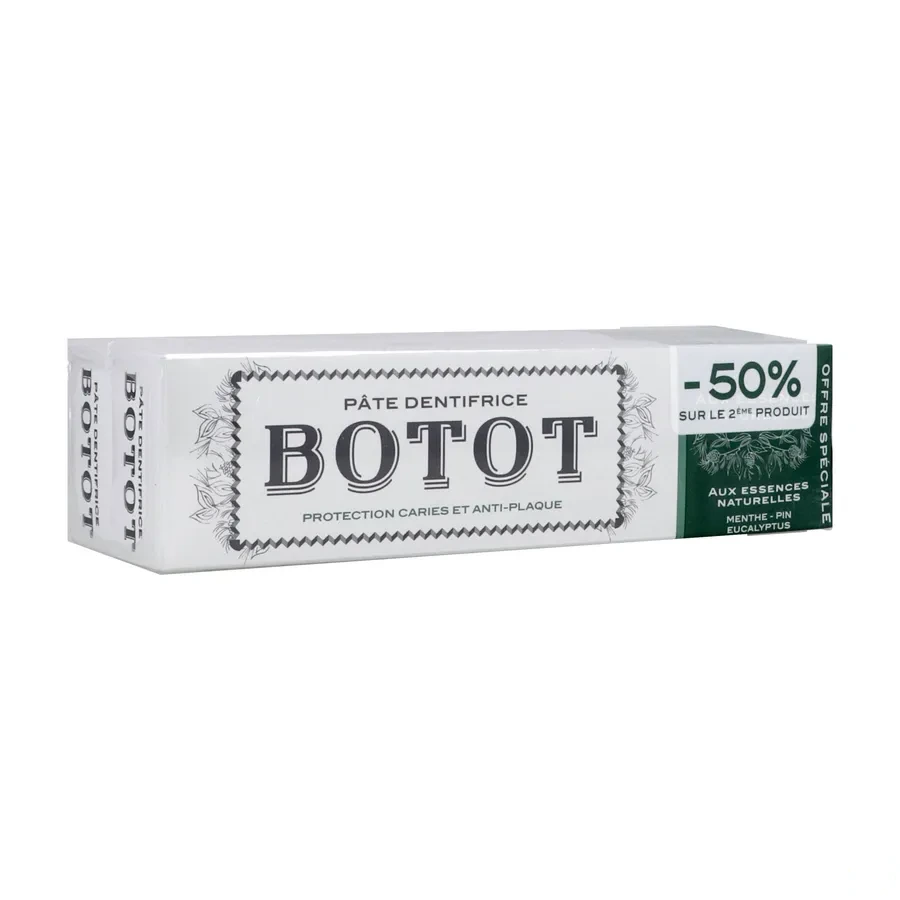 Botot Dentifrice Menthe Pin Eucalyptus