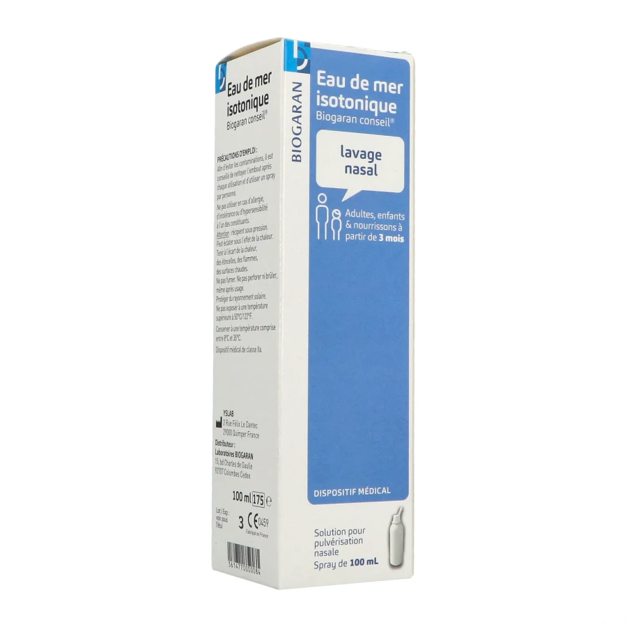 Biogaran Eau de Mer Isotonique