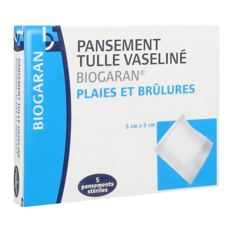 Biogaran Pansement Tulle Vaseliné