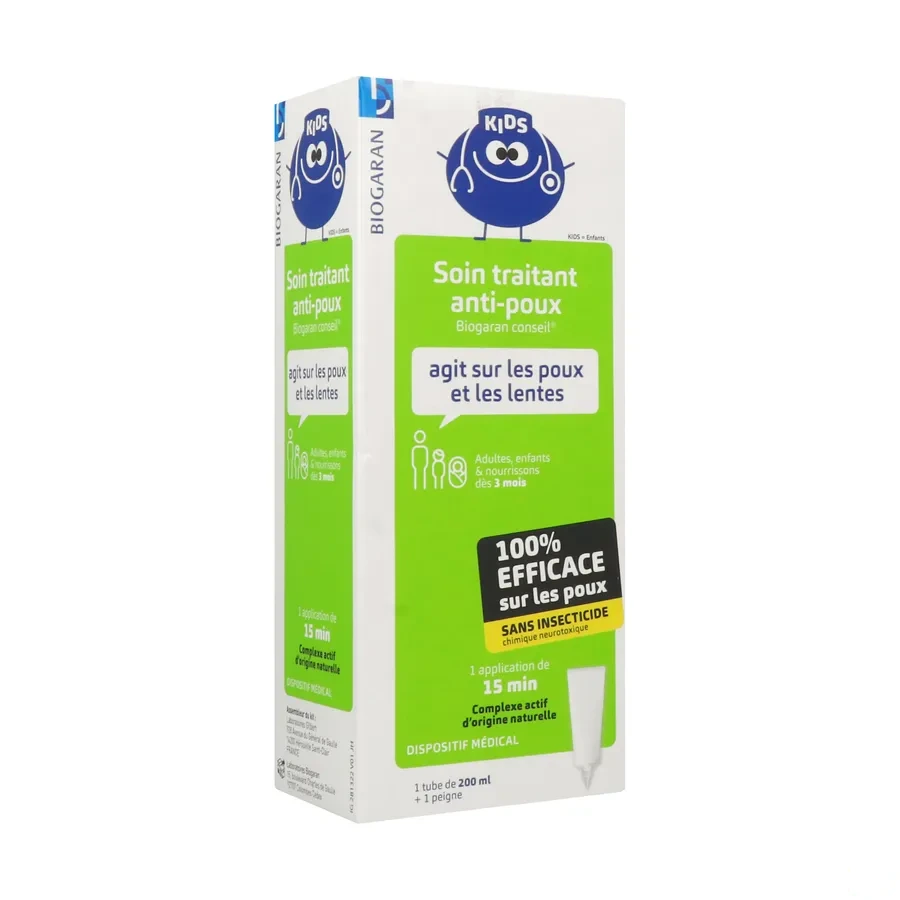 Biogaran Soin Traitant Anti-Poux
