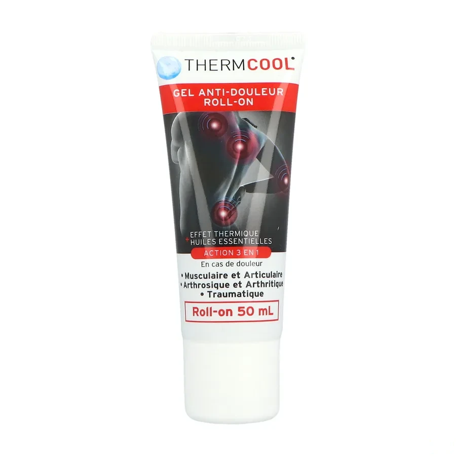 ThermCool Gel Anti-Douleurs Froid + Huiles Essentielles