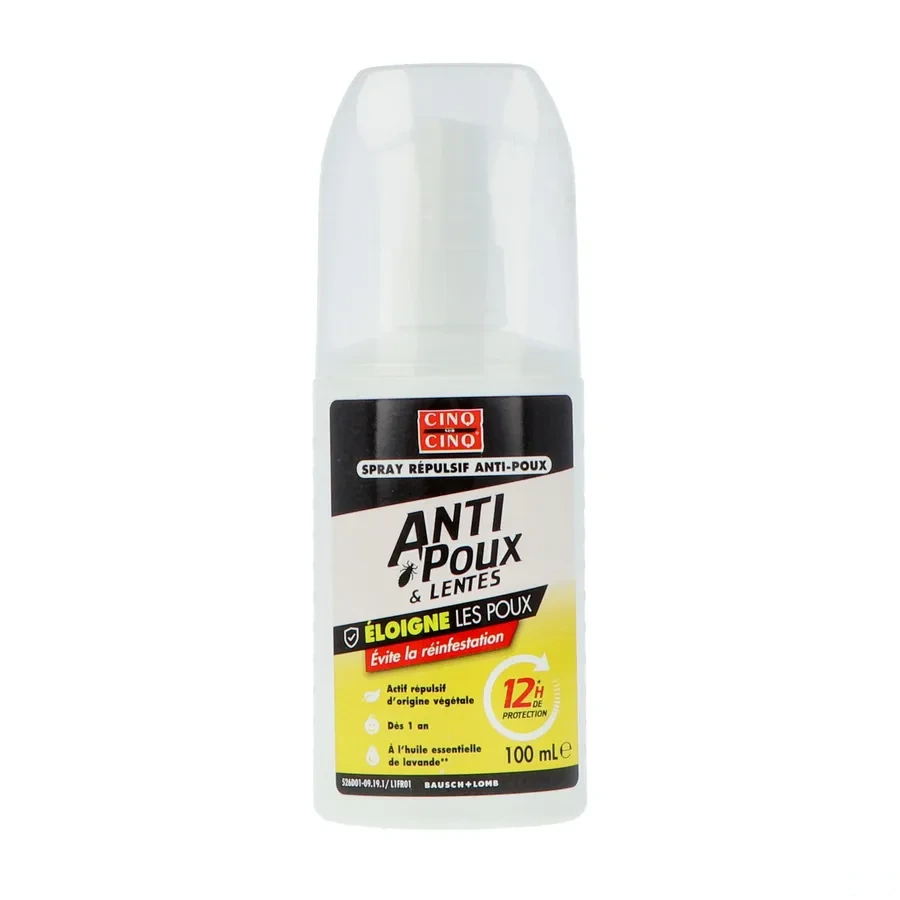 Cinq sur Cinq Spray Répulsif Anti-Poux et Lentes