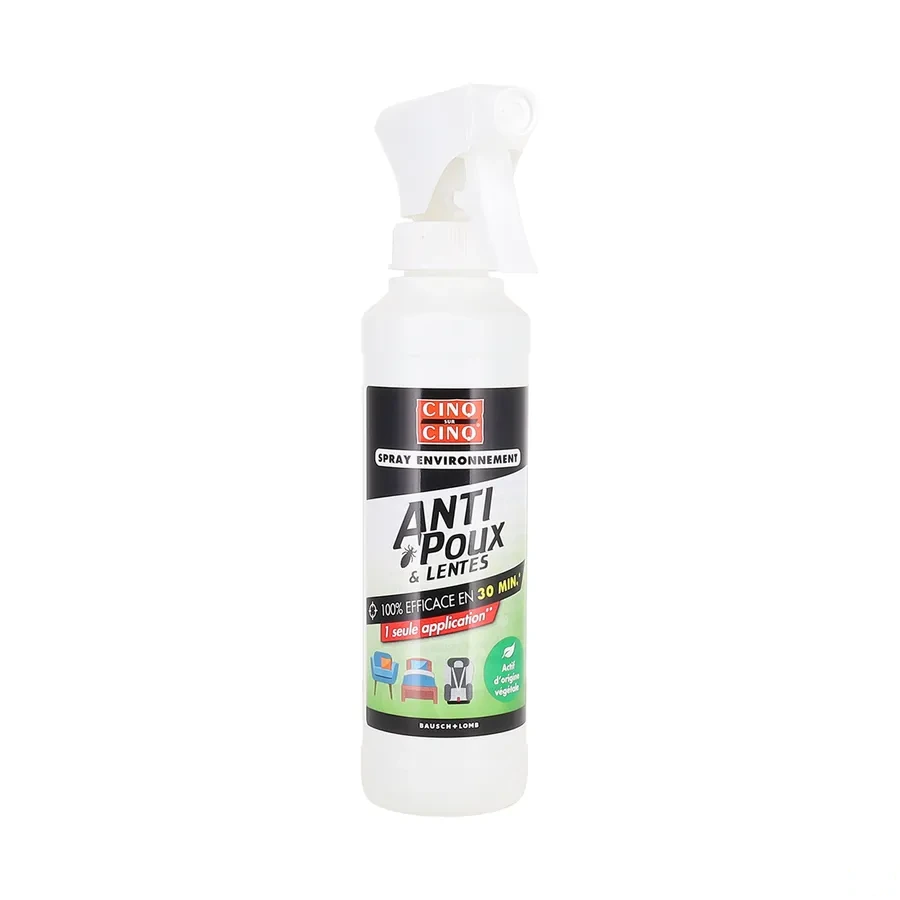 Cinq sur Cinq Spray Environnement Anti Poux et Lentes