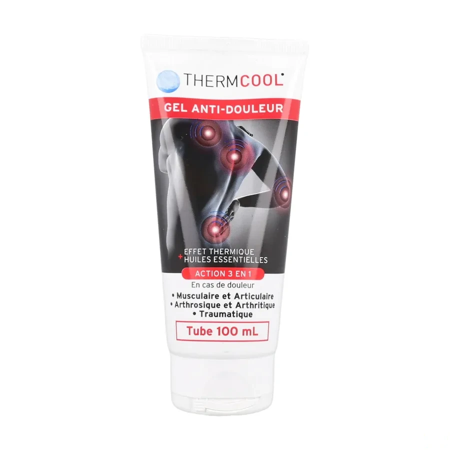 ThermCool Gel Anti-Douleurs Froid + Huiles Essentielles