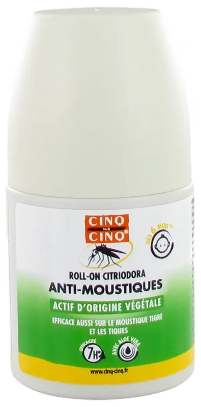 Cinq sur Cinq Roll-On Citriodora Anti-Moustiques