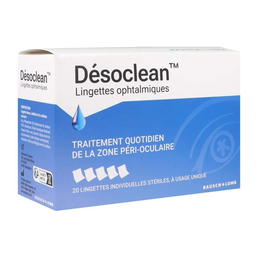 Désoclean Lingettes Ophtalmiques