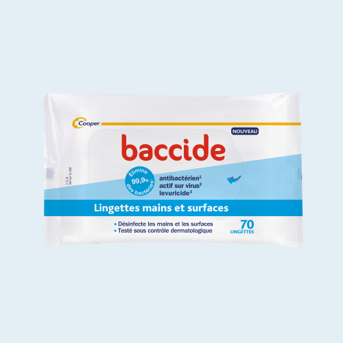 Baccide Lingettes Mains et Surfaces