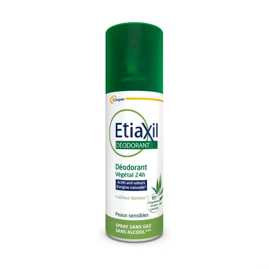 Etiaxil Bio Déodorant Spray Végétal 24h