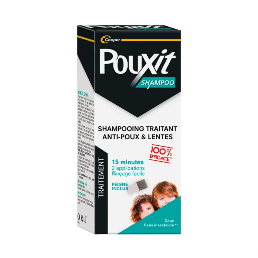 Pouxit Shampooing Anti-Poux et Lentes