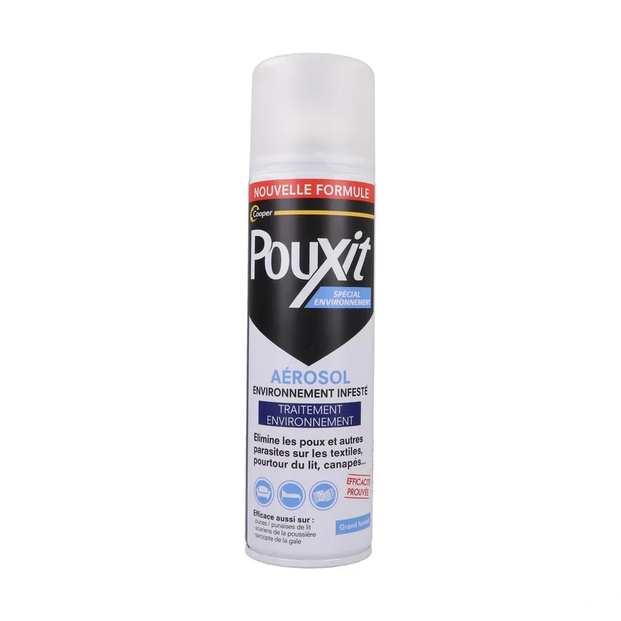 Pouxit Spray Anti-poux et Lentes Spécial Environnement