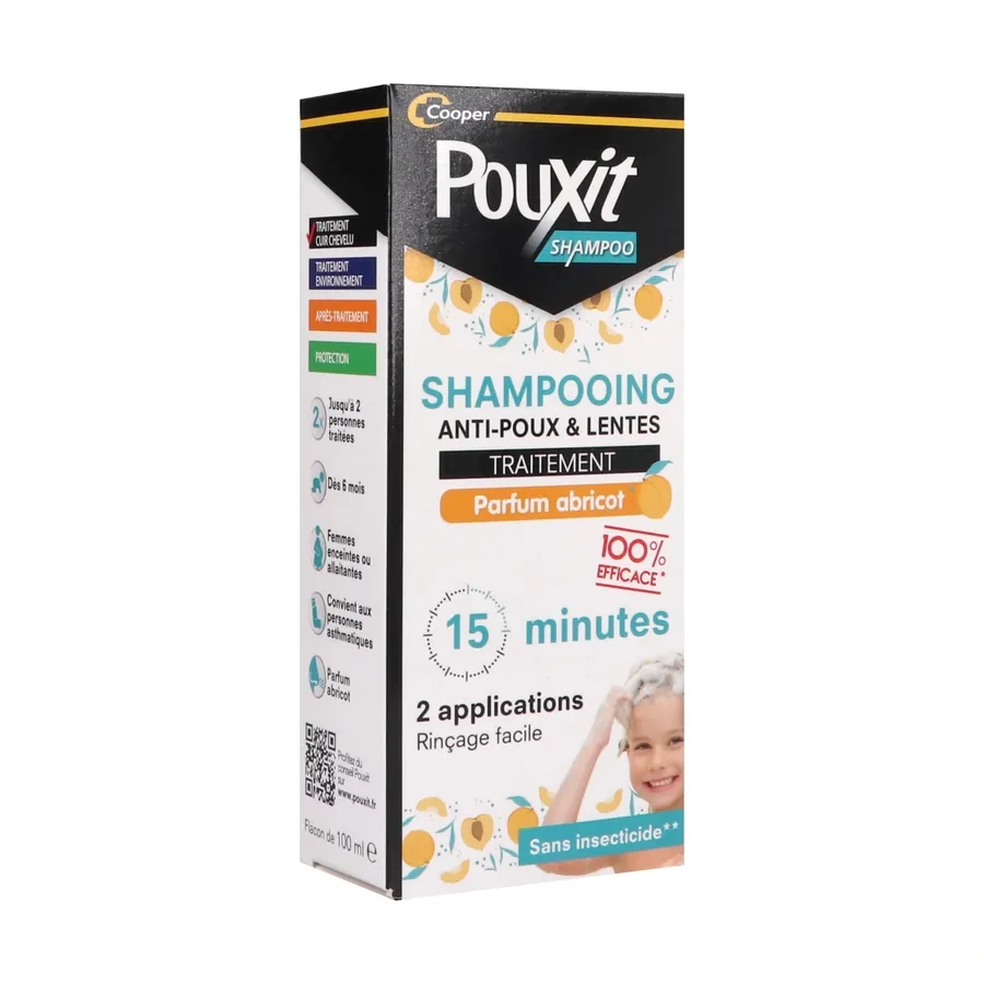 Pouxit Shampooing Anti-Poux et Lentes
