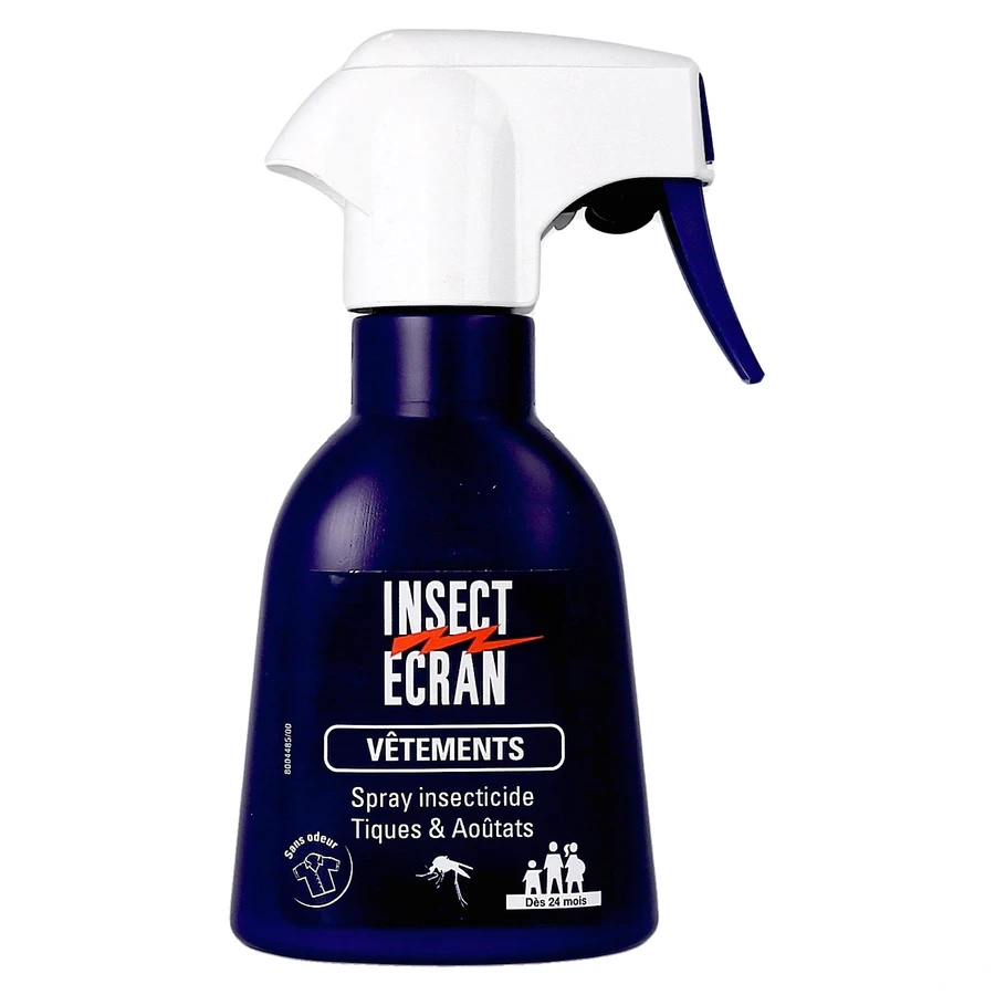 Insect Ecran Insecticide Vêtements Tiques et aoûtats