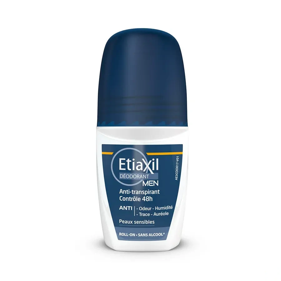 Etiaxil Déodorant Men Anti-Transpirant Contrôle 48h Roll-On