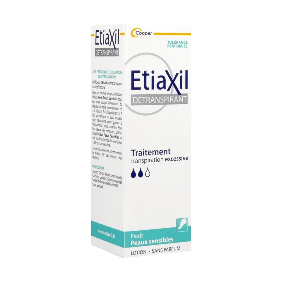 Etiaxil Détranspirant Pieds Lotion
