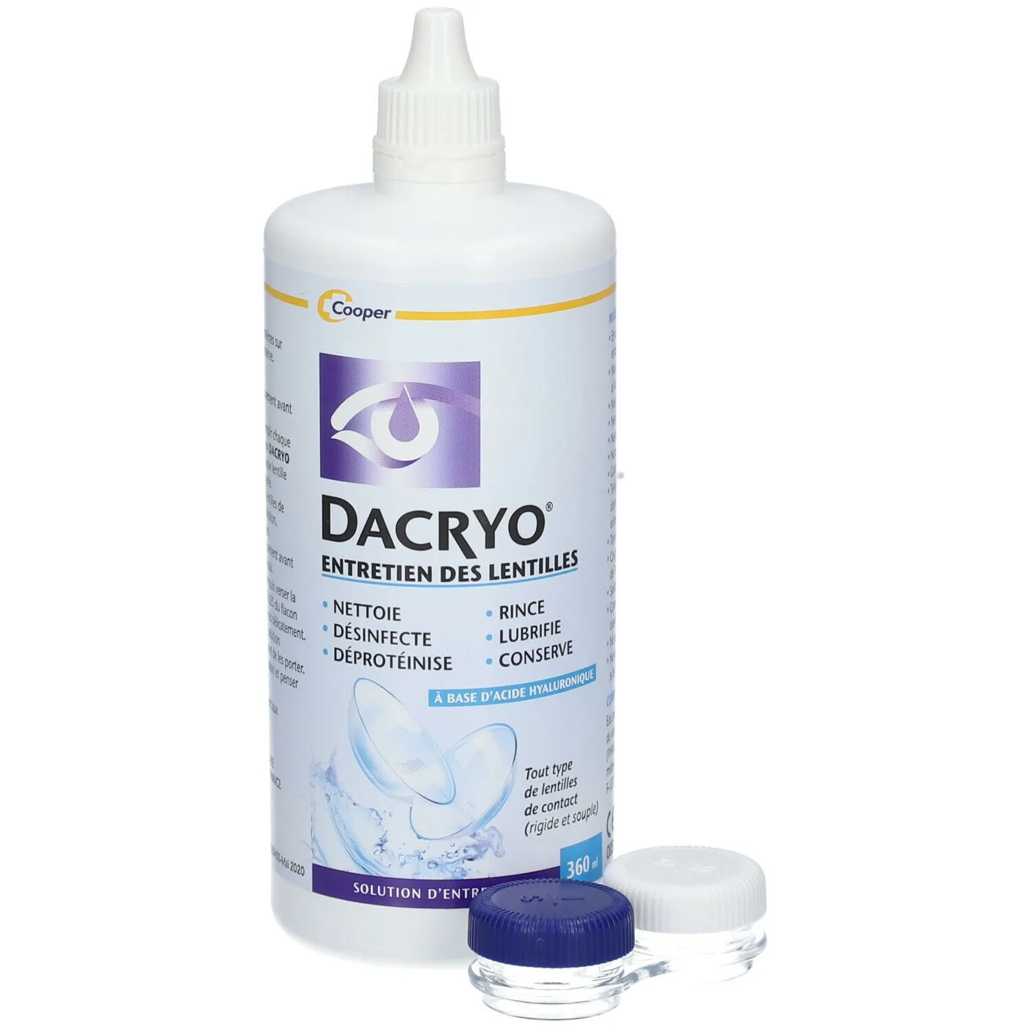 Dacryo Entretien des Lentilles 6-en-1