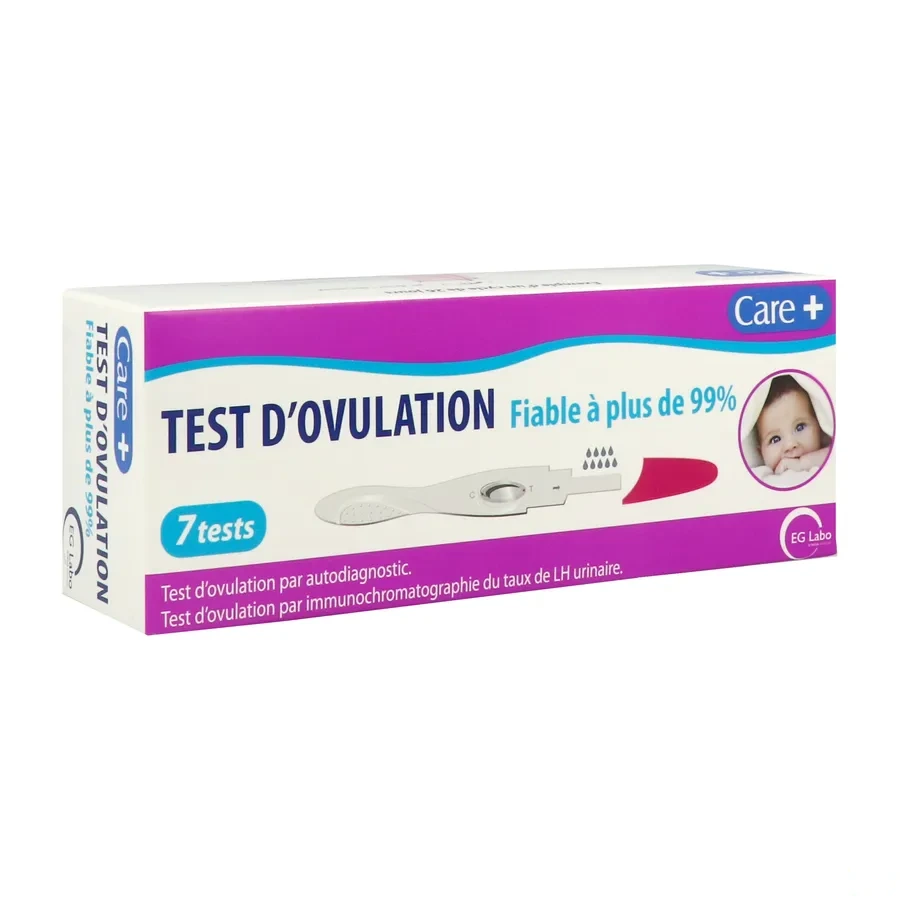 EG Labo Care+ Test d'Ovulation