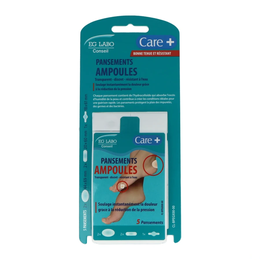 Care+ Pansements Ampoules