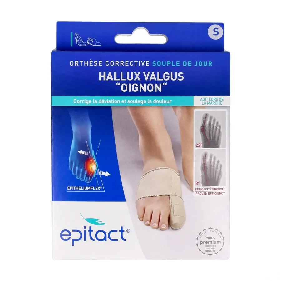 Epitact Orthèse Corrective Hallux Valgus Epithélium Flex