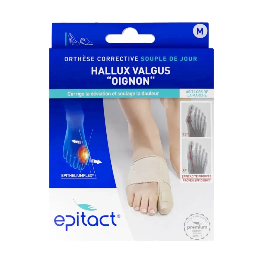 Epitact Orthèse Corrective Hallux Valgus Epithélium Flex